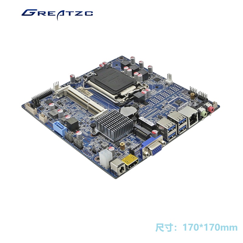 Mini ITX一體機(jī)主板 迷你PC主板 INTEL H310芯片組 支持9、8、7、6代CPU